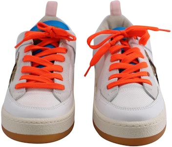 골든구스 여 화이트 오렌지 '레오스타' GMF00130.F000460.80387 Details for 골든구스 여 화이트 오렌지 '레오스타' GMF00130.F000460.80387