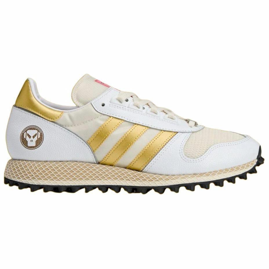 Order Goldie x adidas Silverbirch SPZL 'White Gold' Sepatu Putih Emas JI2085