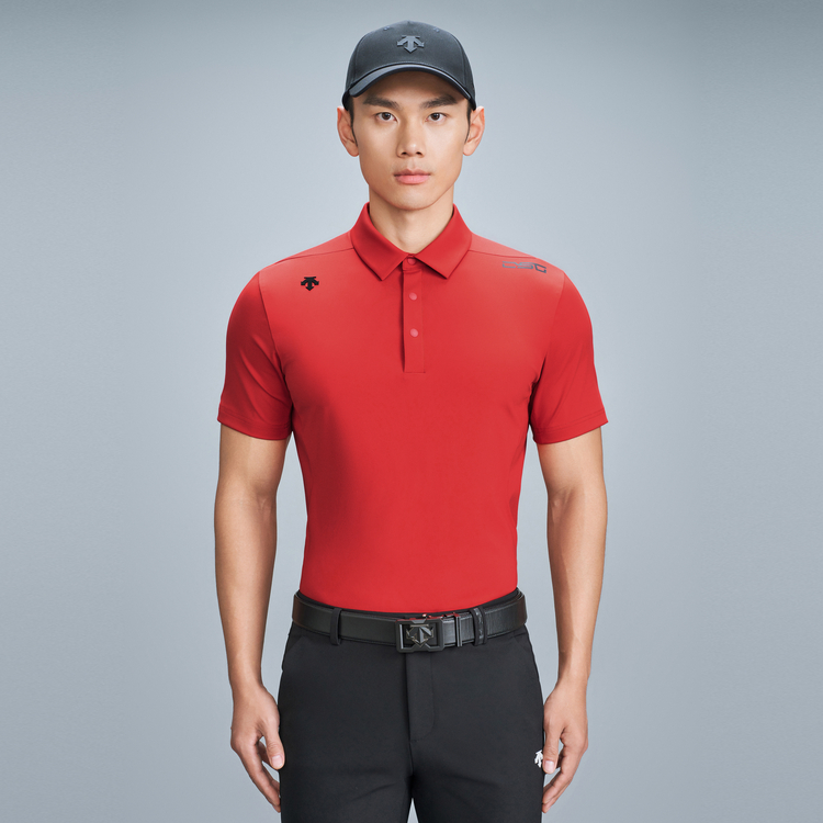Shop GOLF DESCENTE FIELD 系列 UV50+ 短袖Polo衫 G413MFTSD1