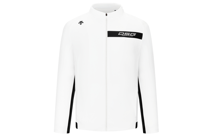 GOLF DESCENTE  Retro Windproof Water-Repellent Sports Jacket with Stand Collar. G413MPJK11