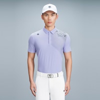 高尔夫DESCENTE FIELD系列四向弹力短袖Polo衫 G423MFTS33 1