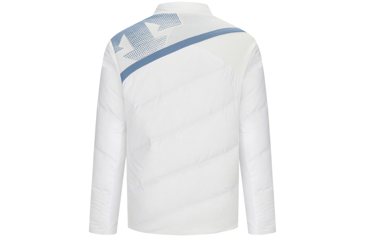 Lookbook GOLF Descente FIELD系列 短款拼接針織羽絨外套 G343MFDJO1