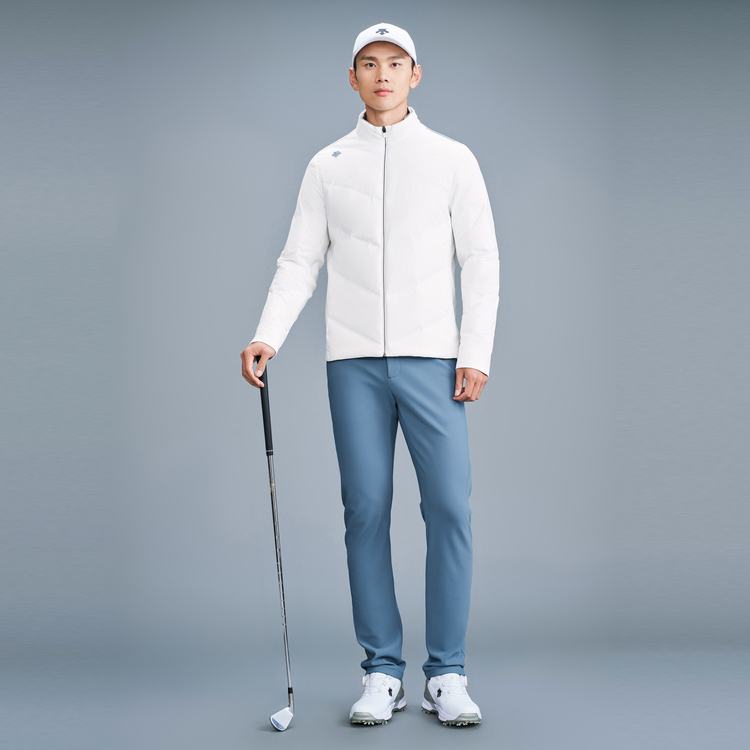 Details for GOLF Descente FIELD系列 短款拼接針織羽絨外套 G343MFDJO1