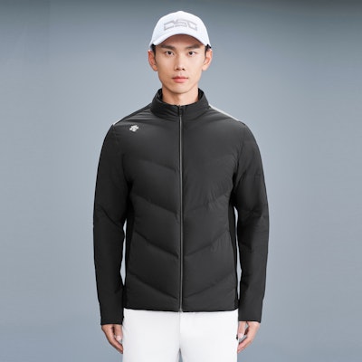 GOLF Descente FIELD系列 短款拼接針織羽絨外套 G343MFDJO1 1