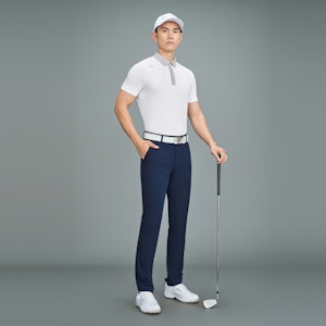 GOLF DESCENTE FIELD Series Kaos Polo Stretch Tahan Matahari - Edisi Musim Gugur. G433MFTS73 8