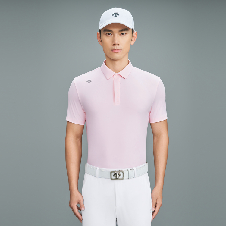 Shop GOLF DESCENTE FIELD Series Kaos Polo Stretch Tahan Matahari - Edisi Musim Gugur. G433MFTS73