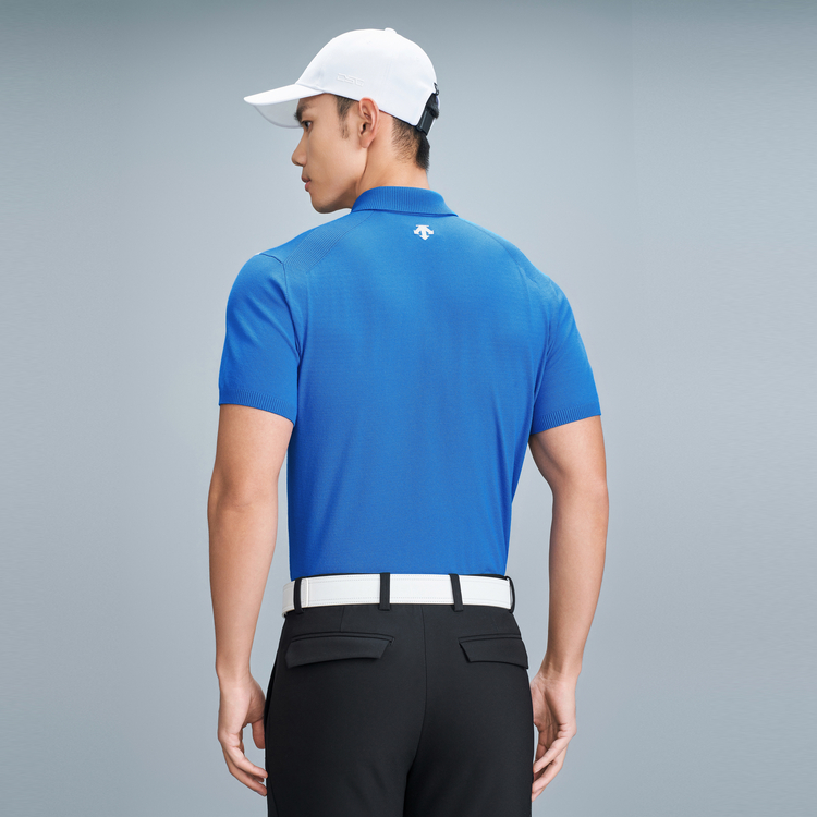 Purchase GOLF DESCENTE PRO系列经典针织男士短袖Polo衫。 G413MPTS11