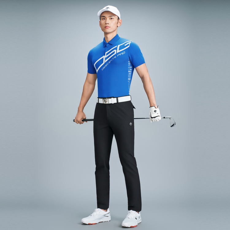 Details for GOLF DESCENTE PRO系列经典针织男士短袖Polo衫。 G413MPTS11