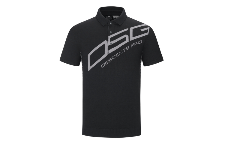 Sizing GOLF DESCENTE PRO系列经典针织男士短袖Polo衫。 G413MPTS11