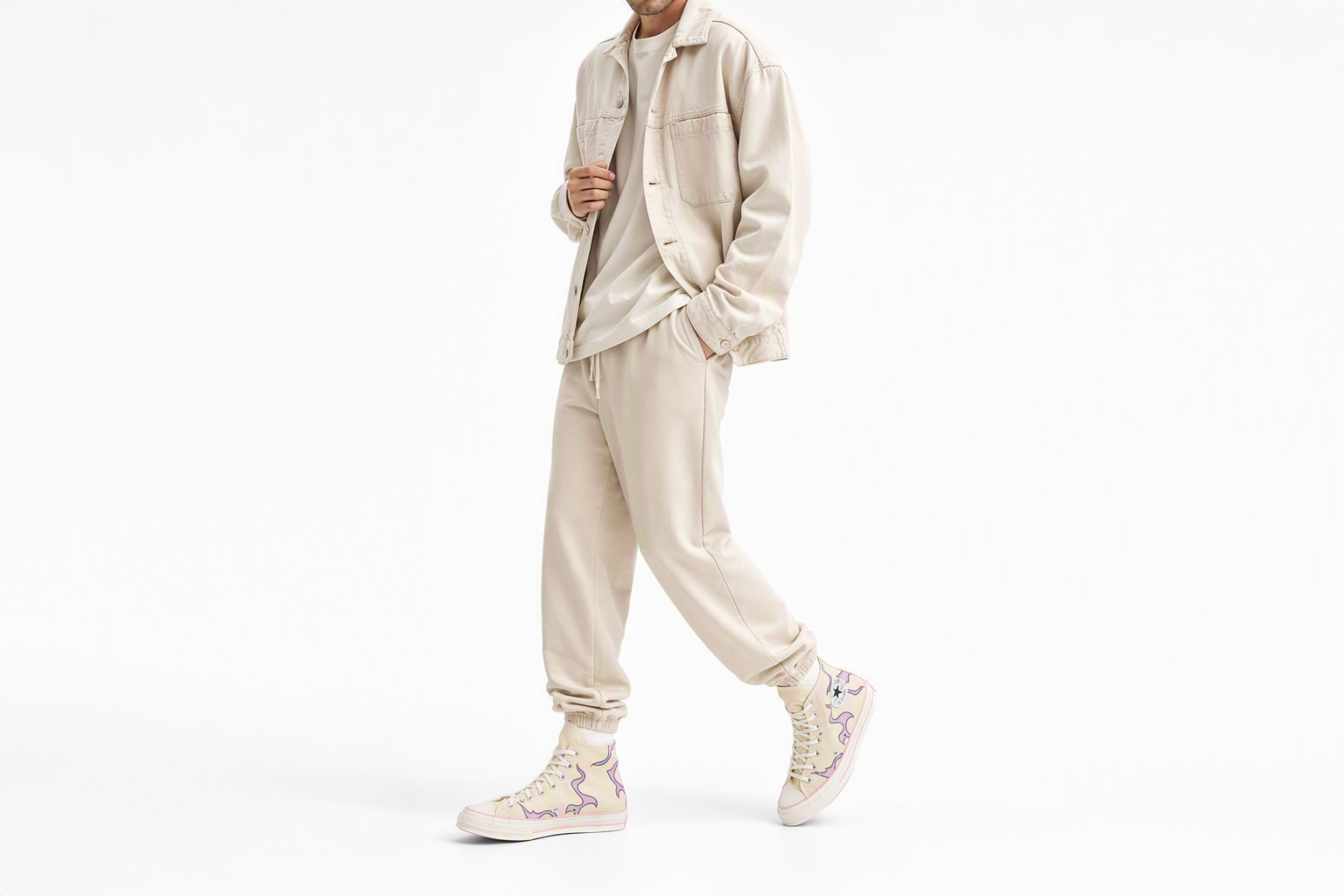 Order Golf Le Fleur x Converse Chuck 70 ''Gelbe Flamme'' 172398C