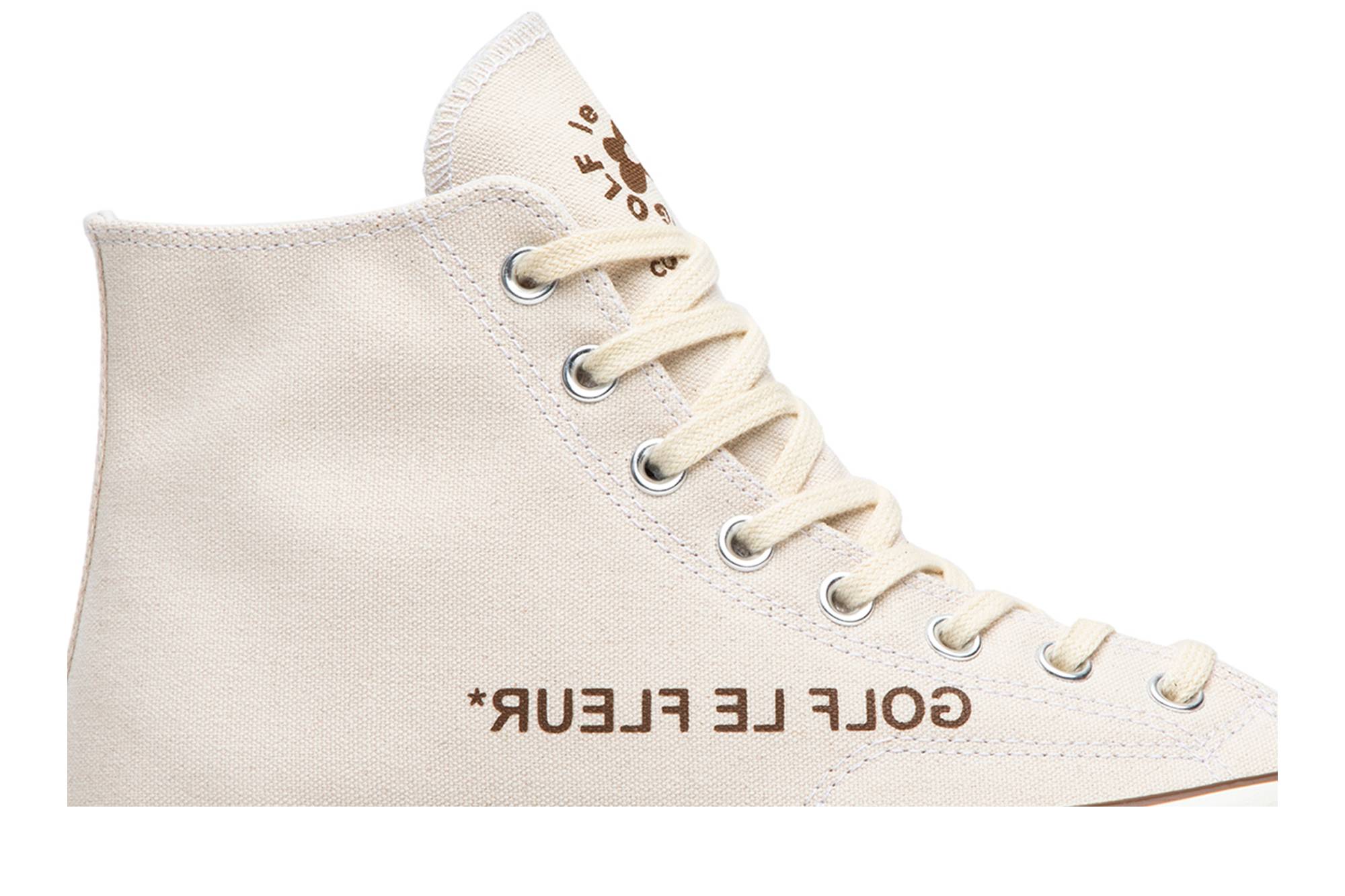 Buy Golf Le Fleur x Converse Chuck 70 Hi Parchment Canvas 163170C Novelship
