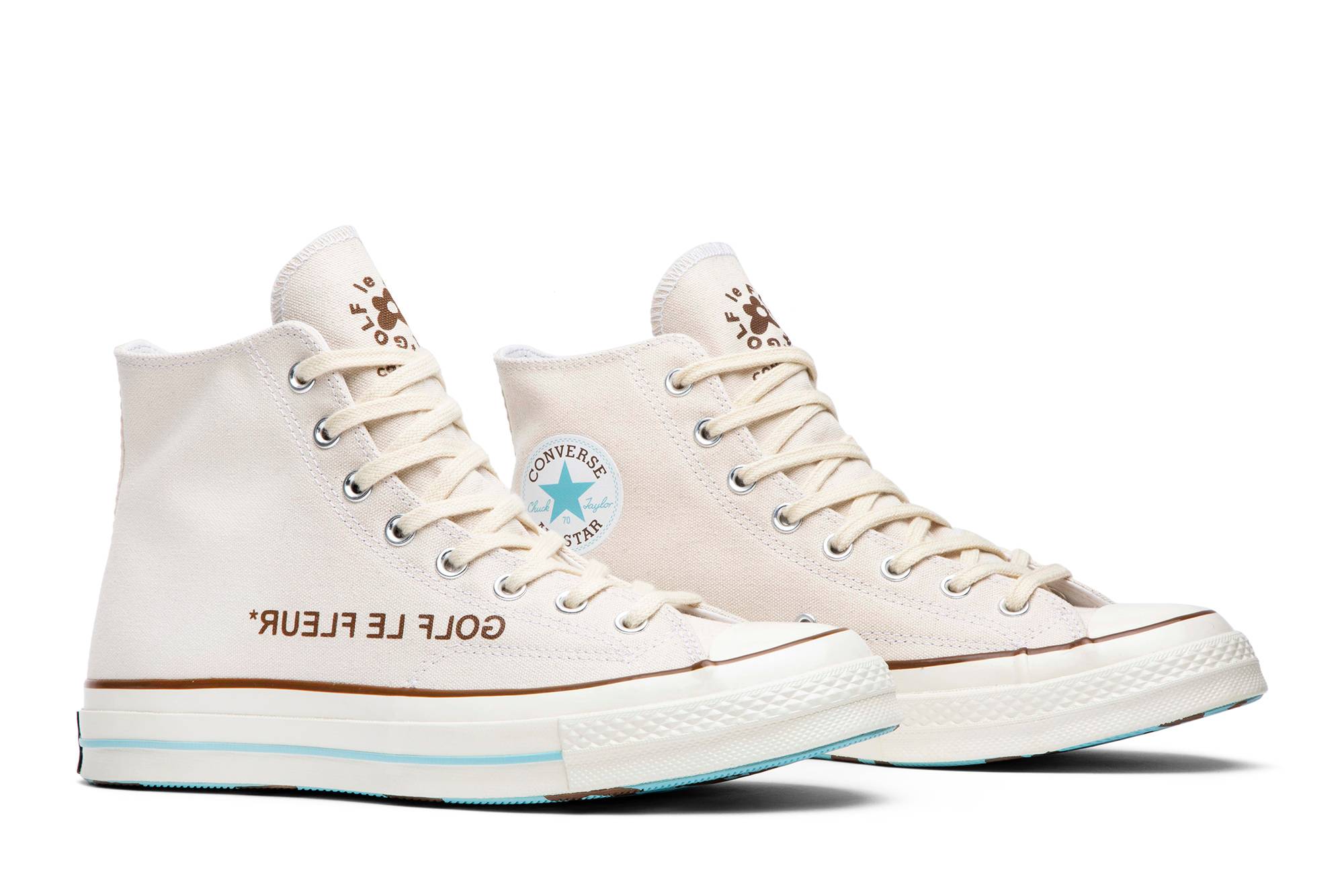 Buy Golf Le Fleur x Converse Chuck 70 Hi Parchment Canvas 163170C Novelship
