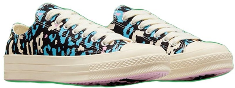 Golf Le Fleur x Converse Chuck 70 Low 'Camo Pack - Teal' Lelaki Kasut A11214C Lookbook Golf Le Fleur x Converse Chuck 70 Low 'Camo Pack - Teal' Lelaki Kasut A11214C