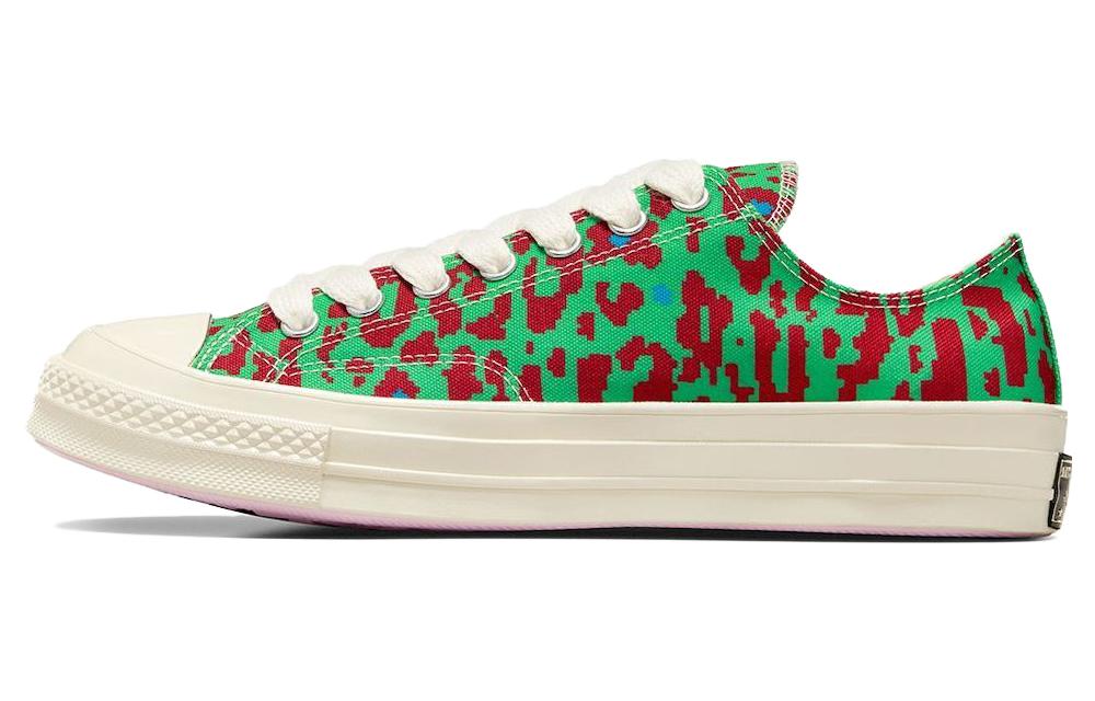 Golf Le Fleur x Converse Chuck 70 Low 'Digital Leopard Pack - Green' A08167C