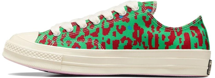 Golf Le Fleur x Converse Chuck 70 Low '数码豹纹系列 - 绿色款' A08167C Buy Golf Le Fleur x Converse Chuck 70 Low '数码豹纹系列 - 绿色款' A08167C