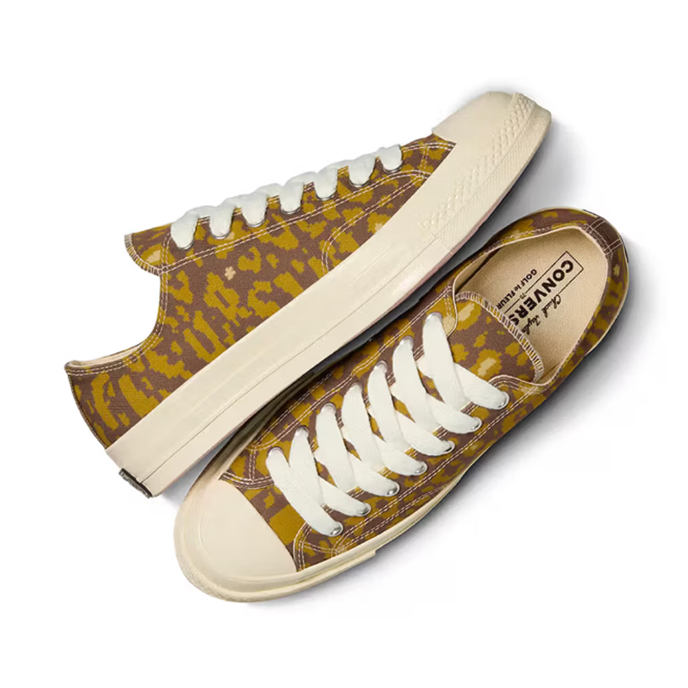 Shop Golf Le Fleur x Converse Chuck 70 Low「數位豹紋組合 - 棕色」 A08166C