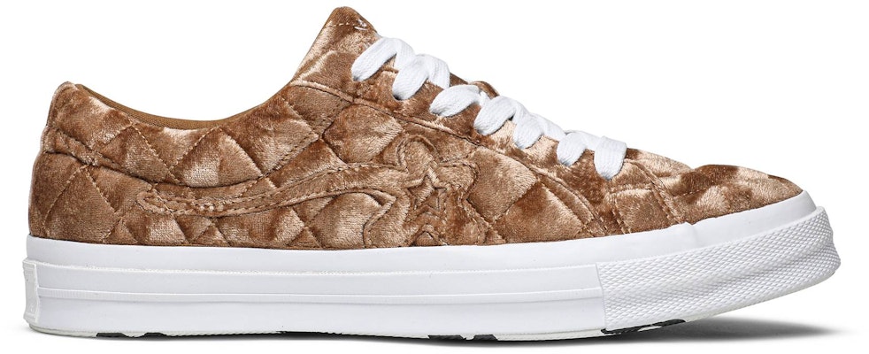 Golf Le Fleur x Converse One Star 'Quilted Velvet Brown' 165599C Buy Golf Le Fleur x Converse One Star 'Quilted Velvet Brown' 165599C