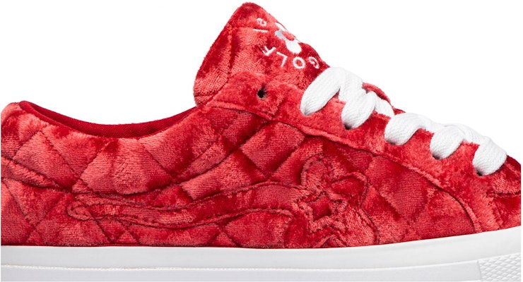 GOLF le FLEUR*コンバース キルトベルベット チェリー 165598C Order GOLF le FLEUR*コンバース キルトベルベット チェリー 165598C