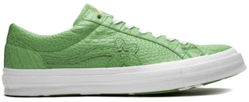 Golf Le Fleur x Converse One Star Low '鳄鱼系列 - 森林绿' 165525C Order Golf Le Fleur x Converse One Star Low '鳄鱼系列 - 森林绿' 165525C