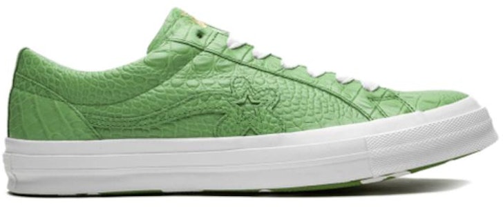 Golf Le Fleur x Converse One Star Low '鳄鱼系列 - 森林绿' 165525C Order Golf Le Fleur x Converse One Star Low '鳄鱼系列 - 森林绿' 165525C