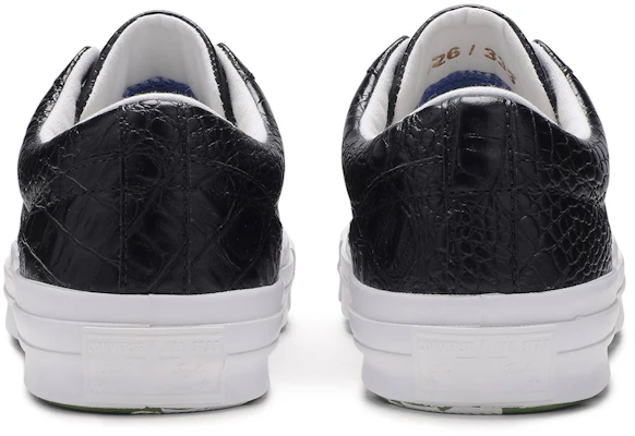 Golf Le Fleur x Converse One Star Low 'Gator Collection - Black' 165524C Details for Golf Le Fleur x Converse One Star Low 'Gator Collection - Black' 165524C