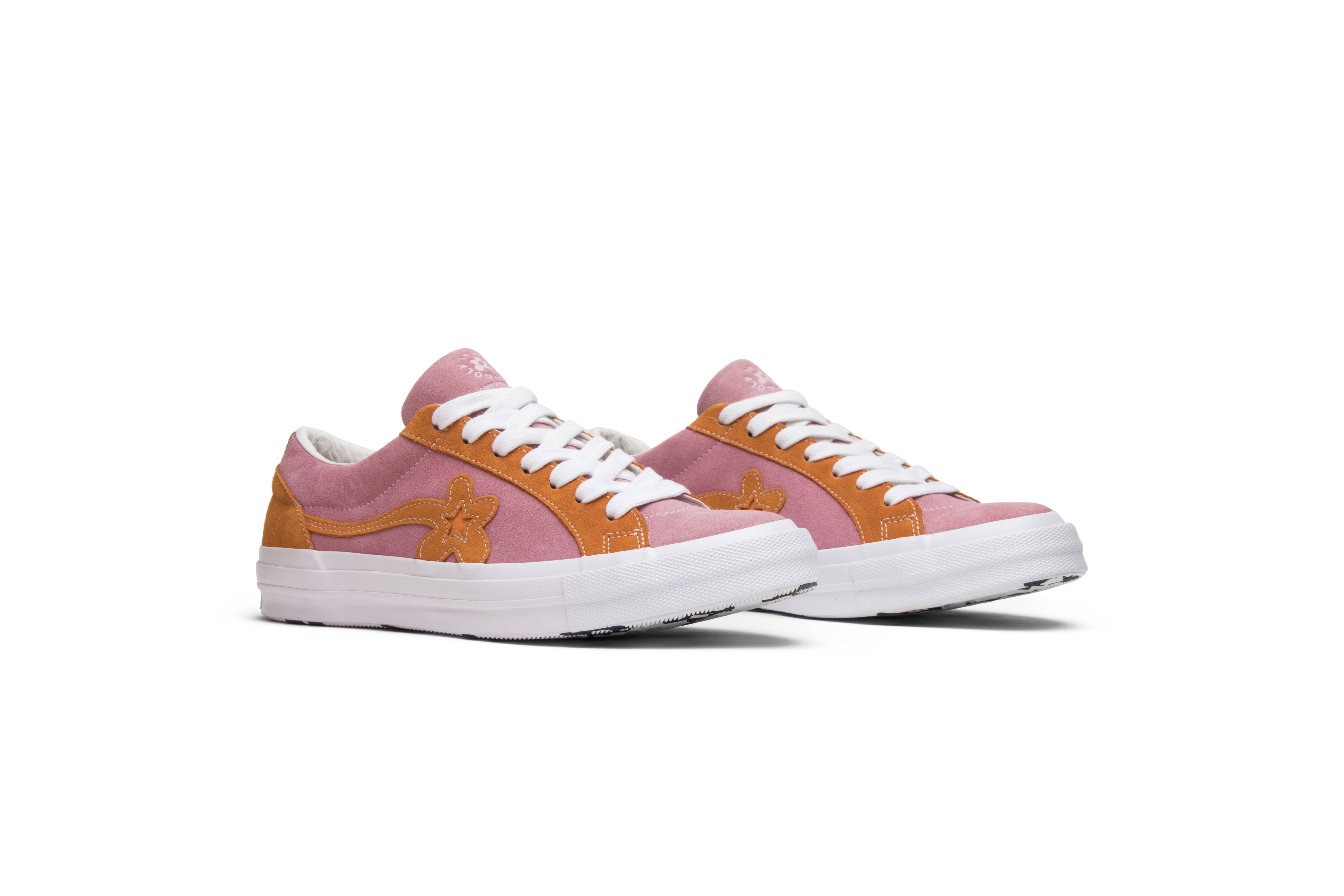 Orange and pink golf le fleur top