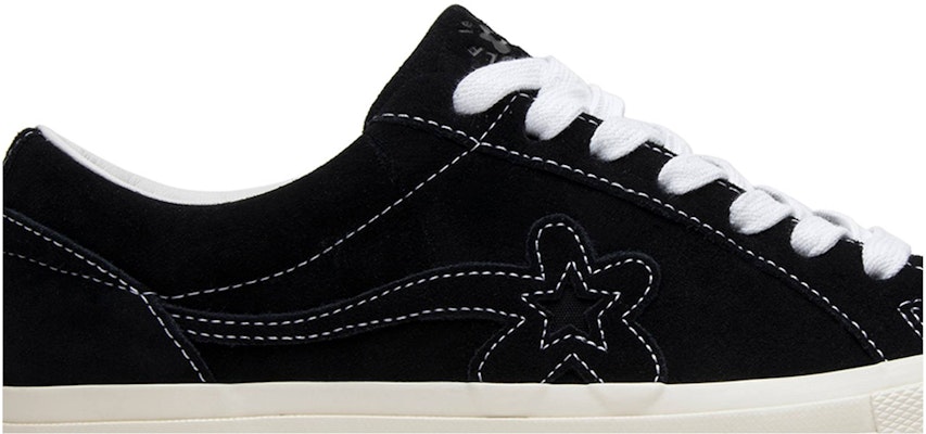Golf Le Fleur x Converse One Star Ox 'Mono Black' 162129C Order Golf Le Fleur x Converse One Star Ox 'Mono Black' 162129C