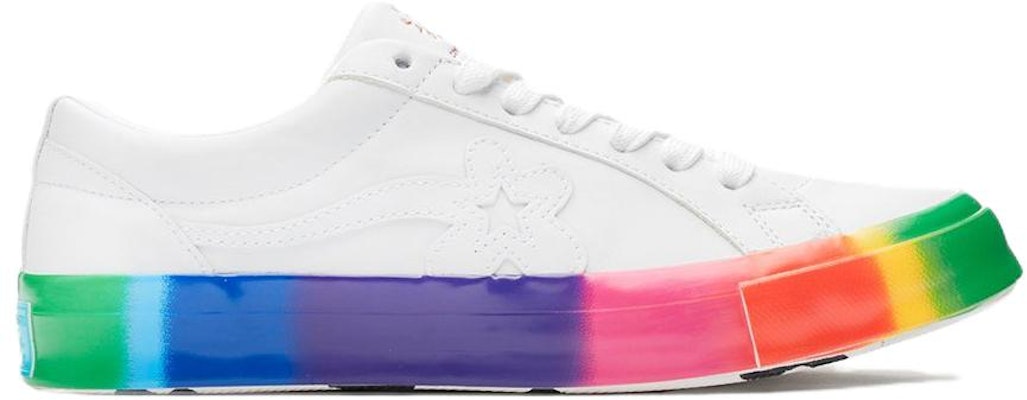Golf Le Fleur x Converse One Star Ox 'Pelangi' 166409C Order Golf Le Fleur x Converse One Star Ox 'Pelangi' 166409C