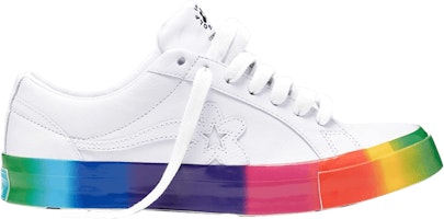 Golf Le Fleur x Converse One Star Ox 'Rainbow' GOLF-LE-FLEUR-RAINBOW Golf Le Fleur x Converse One Star Ox 'Rainbow' GOLF-LE-FLEUR-RAINBOW
