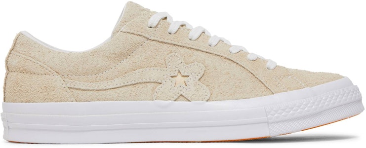 Golf Le Fleur x Converse One Star Ox 'Vanilla' - Kasut Golf Le Fleur Converse Vanilla. 160324C Buy Golf Le Fleur x Converse One Star Ox 'Vanilla' - Kasut Golf Le Fleur Converse Vanilla. 160324C