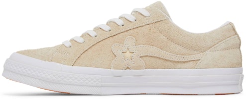 Golf Le Fleur x Converse One Star Ox 'Vanilla' - Kasut Golf Le Fleur Converse Vanilla. 160324C Lookbook Golf Le Fleur x Converse One Star Ox 'Vanilla' - Kasut Golf Le Fleur Converse Vanilla. 160324C