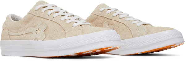 Golf Le Fleur x Converse One Star Ox 'Vanilla' - Kasut Golf Le Fleur Converse Vanilla. 160324C Cheap Golf Le Fleur x Converse One Star Ox 'Vanilla' - Kasut Golf Le Fleur Converse Vanilla. 160324C