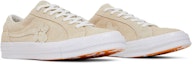 Cheap Golf Le Fleur x Converse One Star Ox 'Vanilla' - Kasut Golf Le Fleur Converse Vanilla. 160324C