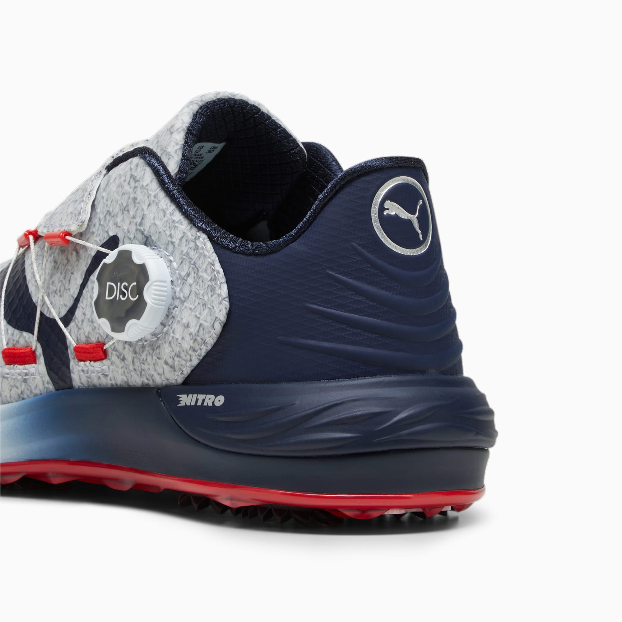 Lookbook 골프 팬텀캣 나이트로 디스크 스파이클리스 신발 379208-04