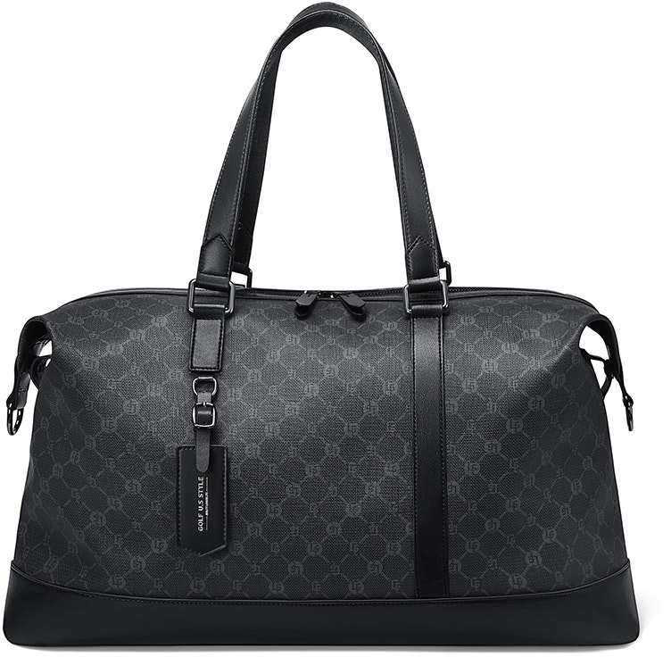 golf-retro-british-style-water-resistant-travel-bag-black-pvc-large-capacity-d263916