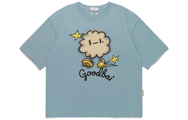GOOD BAI FW23 Cartoon Graphic Tee Unisex Short Sleeve Crewneck D23AWUTS0101