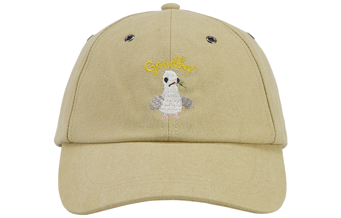 Good Bai GOODEES Embroidered Cap Unisex Couple Baseball Hat D23MFCA0102