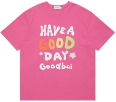 GOOD BAI SS24 Colorful Graphic Unisex Crewneck Short Sleeve T-Shirt G24SSUTS0103 GOOD BAI SS24 Colorful Graphic Unisex Crewneck Short Sleeve T-Shirt G24SSUTS0103