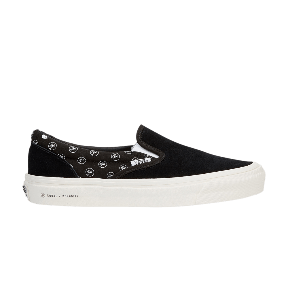 Beli Vans WTAPS x Og Classic Slip-On Lx 'Black Red' VN0A45JK20E