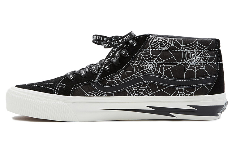 Vans Goodhood x Vault OG Sk8-Mid LX Retro Sneakers 'Black White' VN0A3ZCDRJZ