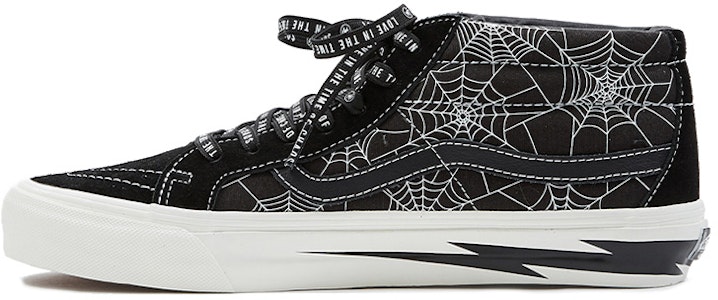 Vans Goodhood x Vault OG Sk8-Mid LX Retro Sneakers 'Hitam Putih' VN0A3ZCDRJZ Buy Vans Goodhood x Vault OG Sk8-Mid LX Retro Sneakers 'Hitam Putih' VN0A3ZCDRJZ