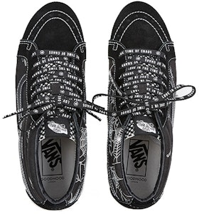 Vans Goodhood x Vault OG Sk8-Mid LX Retro Sneakers 'Hitam Putih' VN0A3ZCDRJZ Shop Vans Goodhood x Vault OG Sk8-Mid LX Retro Sneakers 'Hitam Putih' VN0A3ZCDRJZ