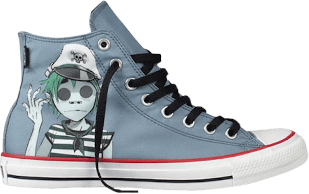 Buy Gorillaz x Converse Chuck Taylor All Star Hi 2D 132177 Novelship