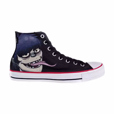 Gorillaz Converse Chuck Taylor All Star Hi Top 'Murdoc'