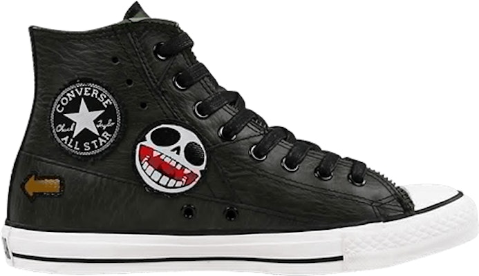 Buy Gorillaz x Converse Chuck Taylor All Star Leather Motorcycle Hi Black 132195 Novelship