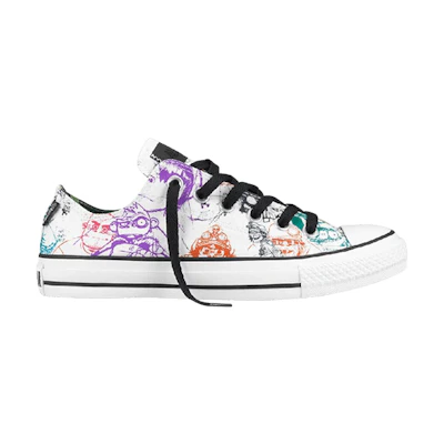 Gorillaz Converse Chuck Taylor All Star Ox 'White Black'