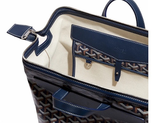 Goyard Cisalpin Backpack Navy Blue Lookbook Goyard Cisalpin Backpack Navy Blue