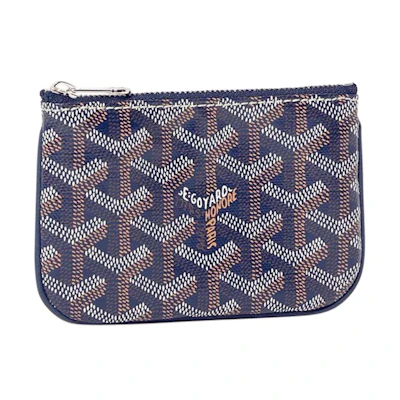 Goyard Sénat Nano Key Pouch Navy Blue