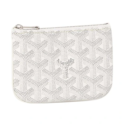 Goyard Sénat Nano Key Pouch White