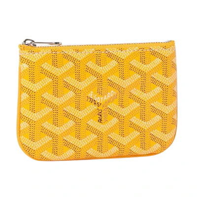 Goyard Sénat Nano Key Pouch Yellow